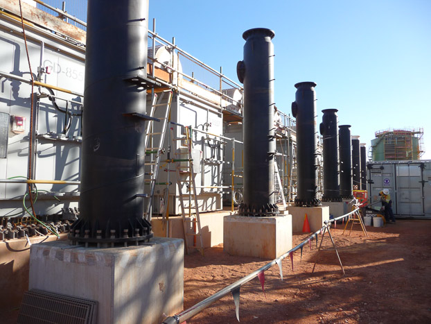 Generator emissions monitoring Pilbara