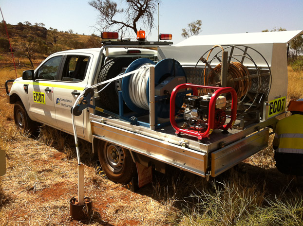 Groundwater sampling Pilbara