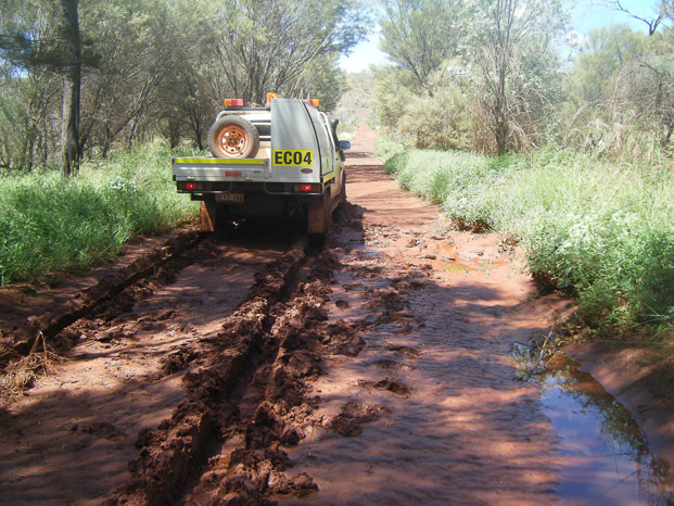 Groundwater sampling access Pilbara