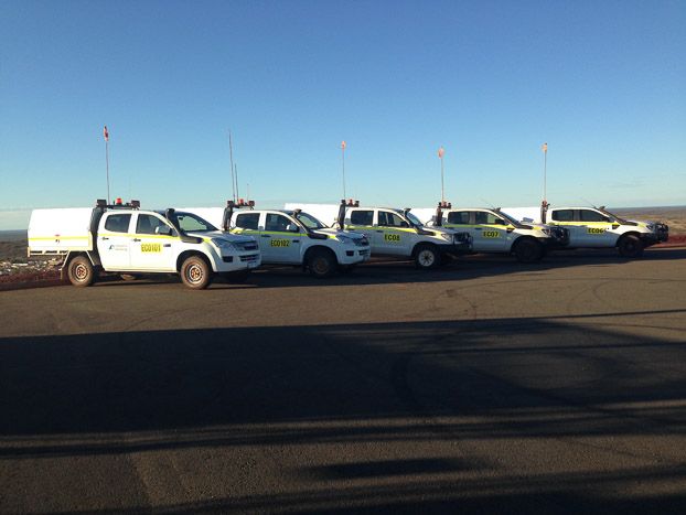 Vehicle fleet Pilbara